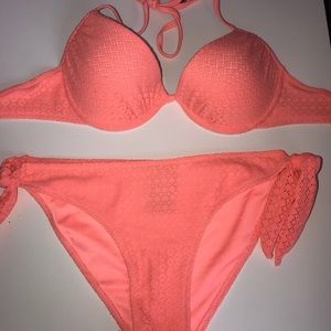 H&M Coral bikini